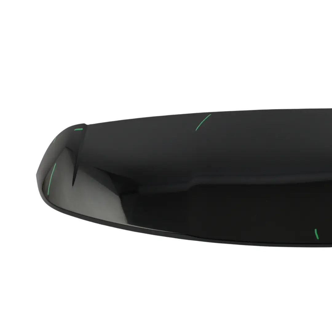 Mercedes W176 Boot Tailgate Rear Spoiler Kosmos Black Metallic - 191 - SKU A1767900100-KB - Part number A1767900100