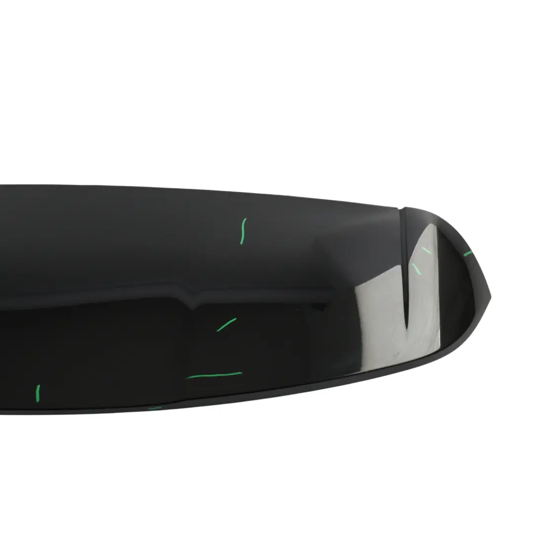 Mercedes W176 Boot Tailgate Rear Spoiler Kosmos Black Metallic - 191 - SKU A1767900100-KB - Part number A1767900100