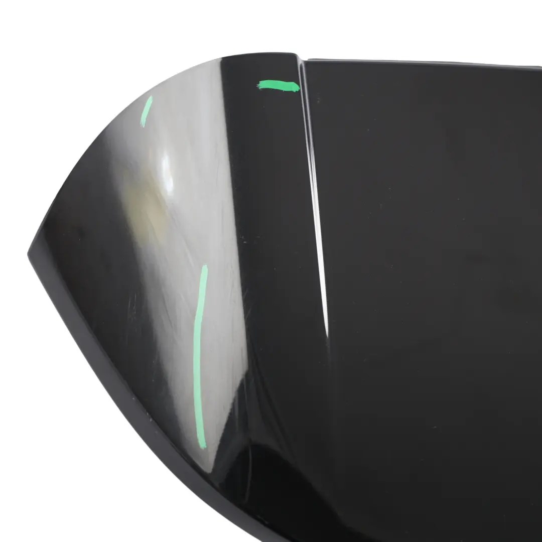 Mercedes W176 Boot Tailgate Rear Spoiler Kosmos Black Metallic - 191 - SKU A1767900100-KB - Part number A1767900100