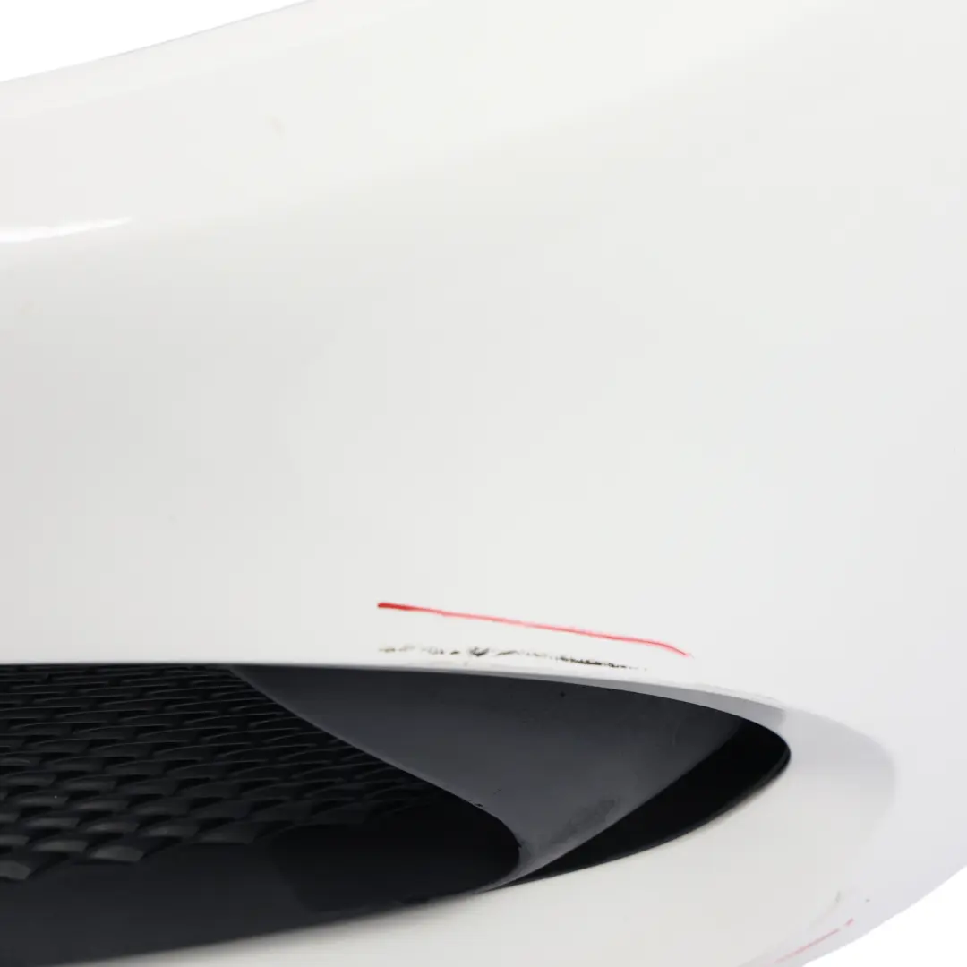 Mercedes W176 Front Bumper AMG Trim Panel Cover Calcite White - 650 - SKU A1768809300-CW - Part number A1768809300