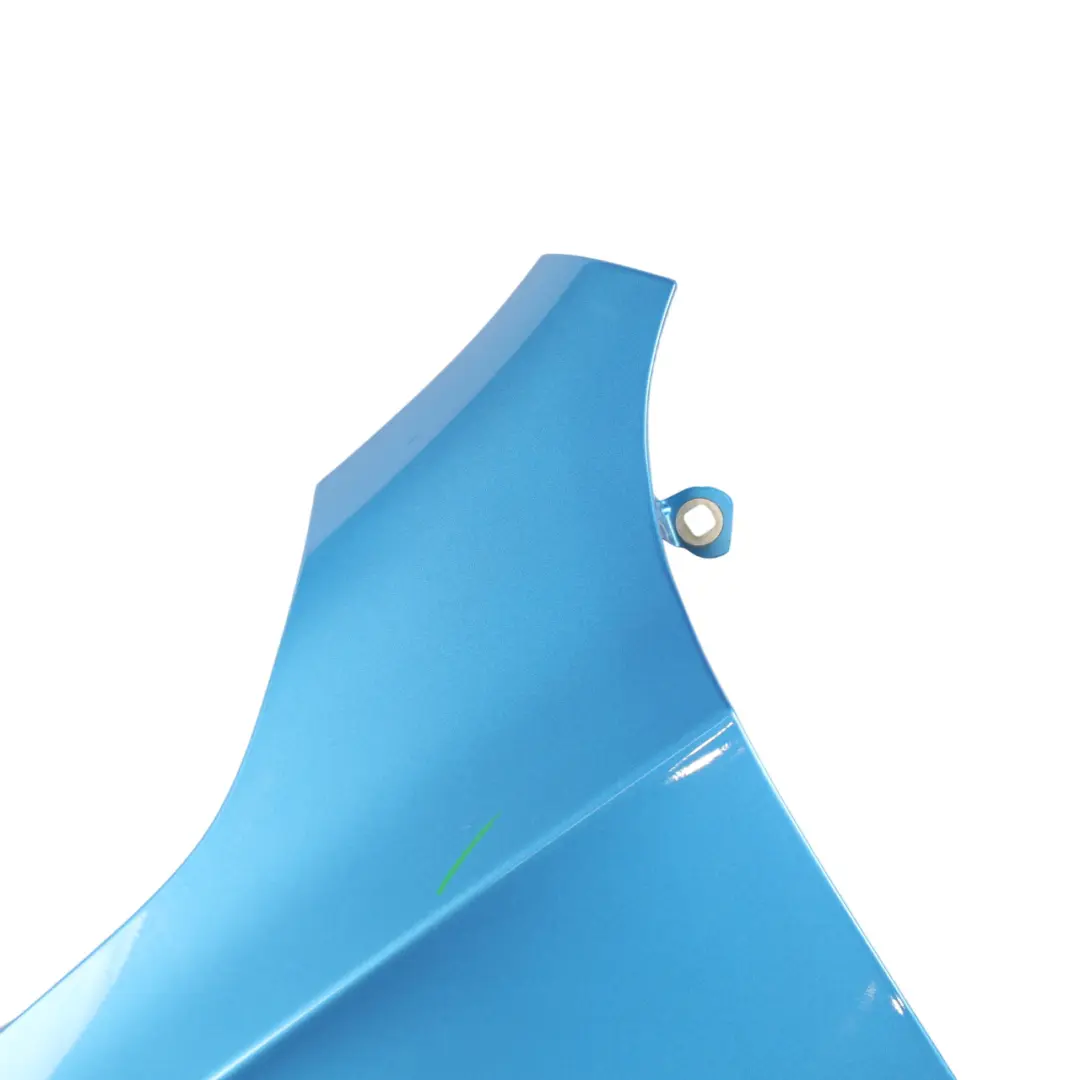 Wing Fender Panel Front Left N/S Side Cover South Seas Blue 162 to Mercedes W176 with Part number A1768810101 Mercedes W176 Wing Fender Panel Front Left N/S Side Cover South Seas Blue 162 - SKU A1768810101-SSB - Part number A1768810101