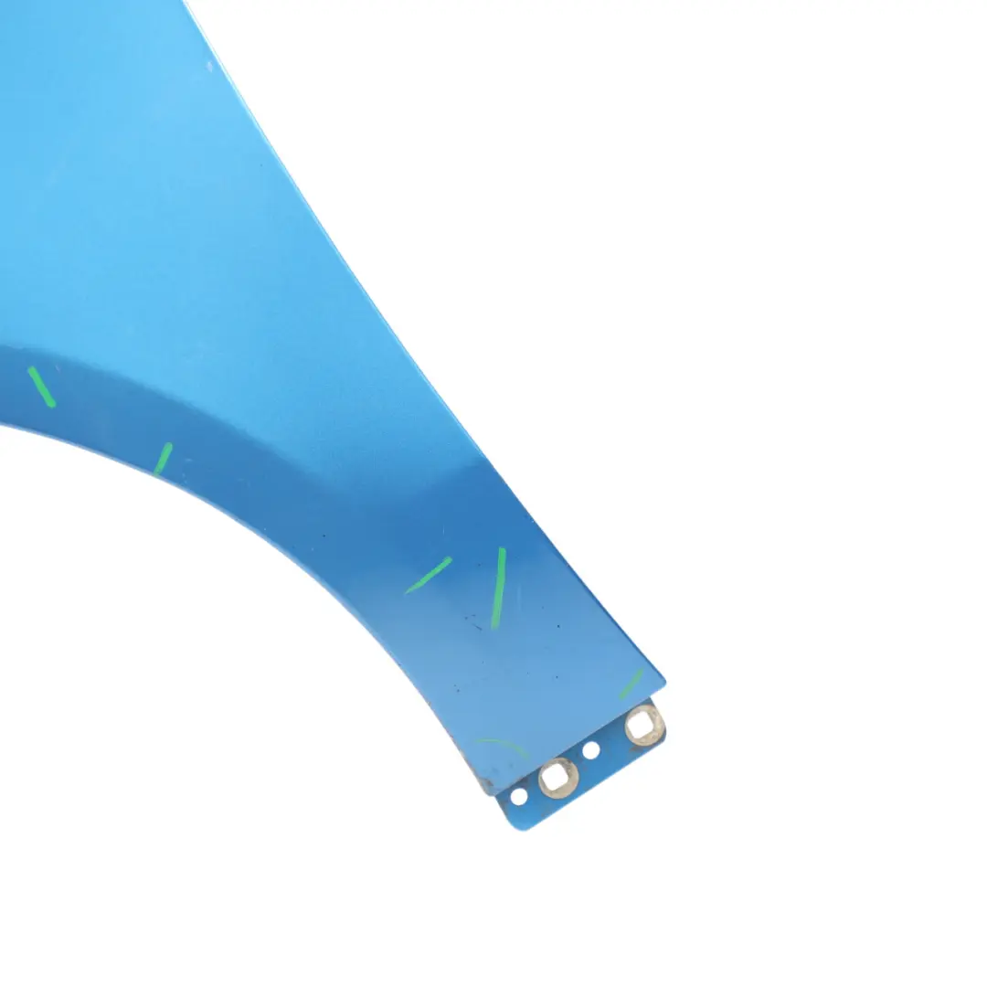 Wing Fender Panel Front Left N/S Side Cover South Seas Blue 162 to Mercedes W176 with Part number A1768810101 Mercedes W176 Wing Fender Panel Front Left N/S Side Cover South Seas Blue 162 - SKU A1768810101-SSB - Part number A1768810101