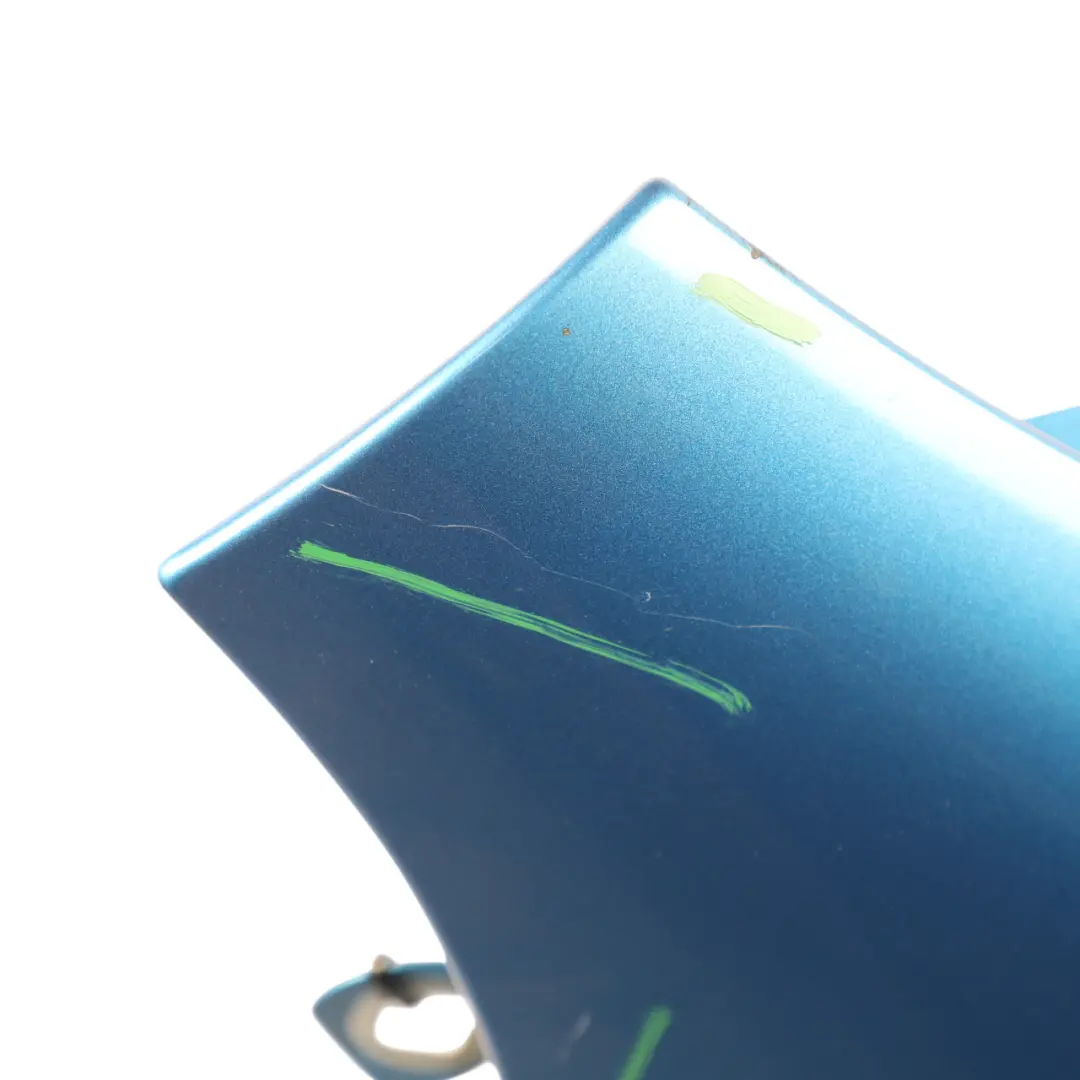 Wing Fender Panel Front Right O/S Side Cover South Seas Blue 162 to Mercedes W176 with Part number A1768810201 Mercedes W176 Wing Fender Panel Front Right O/S Side Cover South Seas Blue 162 - SKU A1768810201-SSB - Part number A1768810201
