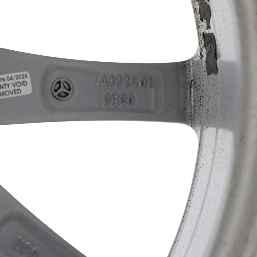 Alufelge Felge 10 Speichen 17" 6,5J ET:44 für Mercedes W177 W247 C118 mit Teilenummer A1774010300 Mercedes W177 W247 C118 Alufelge Felge 10 Speichen 17" 6,5J ET:44 - SKU A1774010300-2 - Teilenummer A1774010300