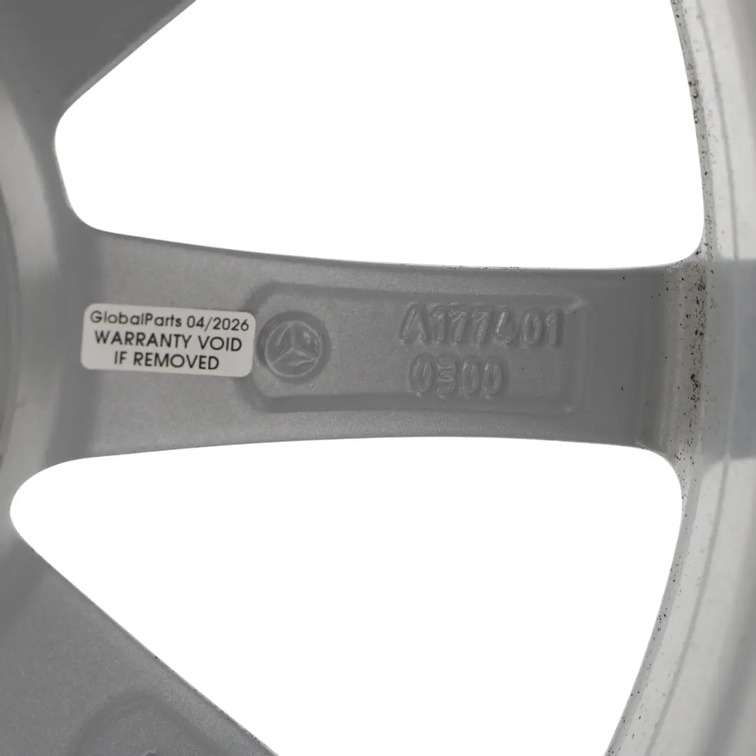 Alloy Wheel Rim 10 Spoke 17" 6,5J ET:44 to Mercedes W177 W247 CLA C118 with Part number A1774010300 Mercedes W177 W247 CLA C118 Alloy Wheel Rim 10 Spoke 17" 6,5J ET:44 - SKU A1774010300-3 - Part number A1774010300