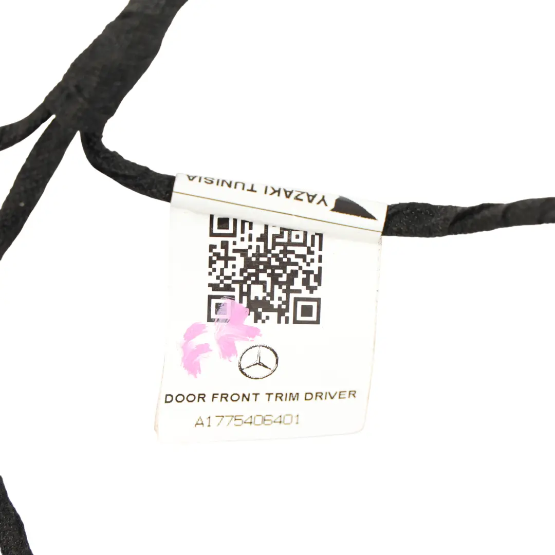 Mercedes W177 Door Wiring Loom Harness Cable Front Right O/S - SKU A1775406401 - Part number A1775406401