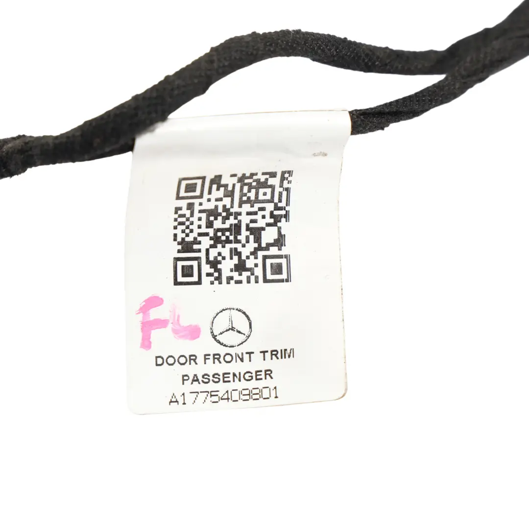 Mercedes W177 Door Wiring Harness Front Left N/S Passenger Side - SKU RHD-A1775409801 - Part number A1775409801