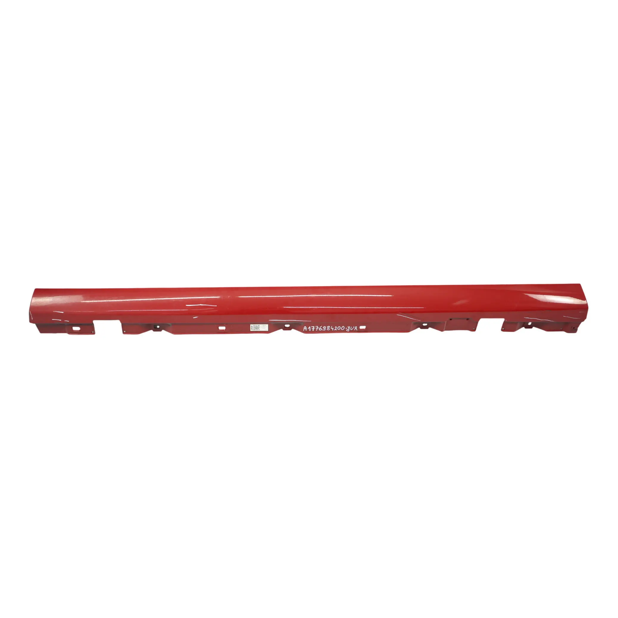 Mercedes W177 W247 Faldón Lateral Izquierdo Protector Umbral Rojo Jupiter 589