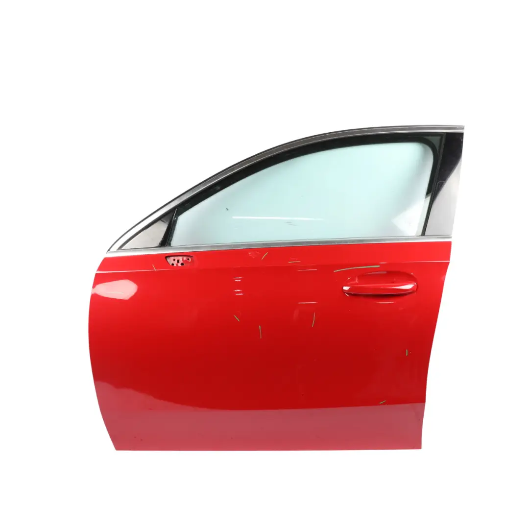 Mercedes W177 Door Front Left N/S A-Class Panelling Cover Jupiter Red - 589 - SKU A1777200700-JUR - Part number A1777200700
