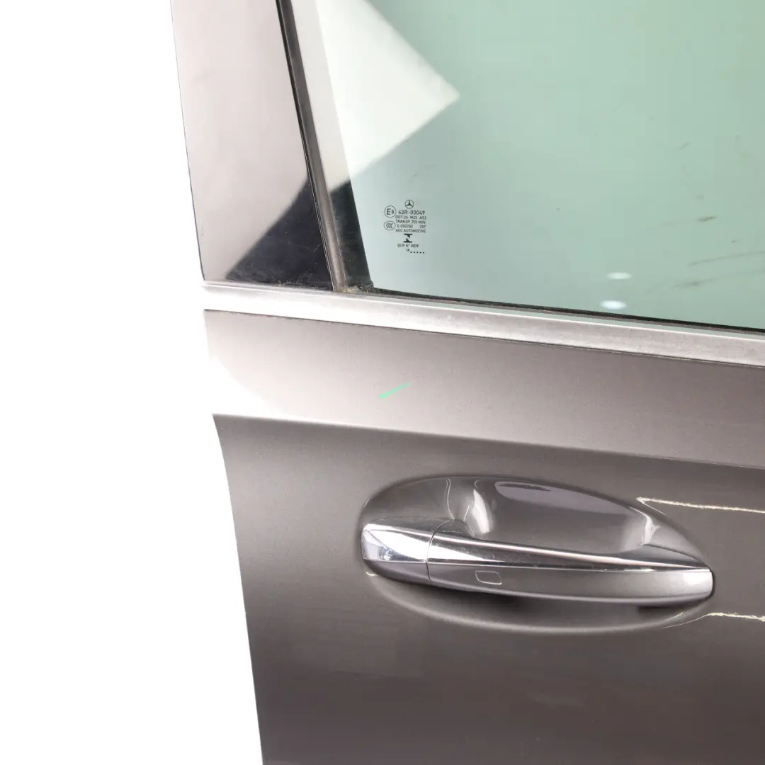 Door Front Right O/S Mountain Grey Metallic - 787 A1777206205 to Mercedes W177 with Part number A1777206205-MG1 Mercedes W177 Door Front Right O/S Mountain Grey Metallic - 787 A1777206205 - SKU A1777206205-MG1 - Part number A1777206205-MG1