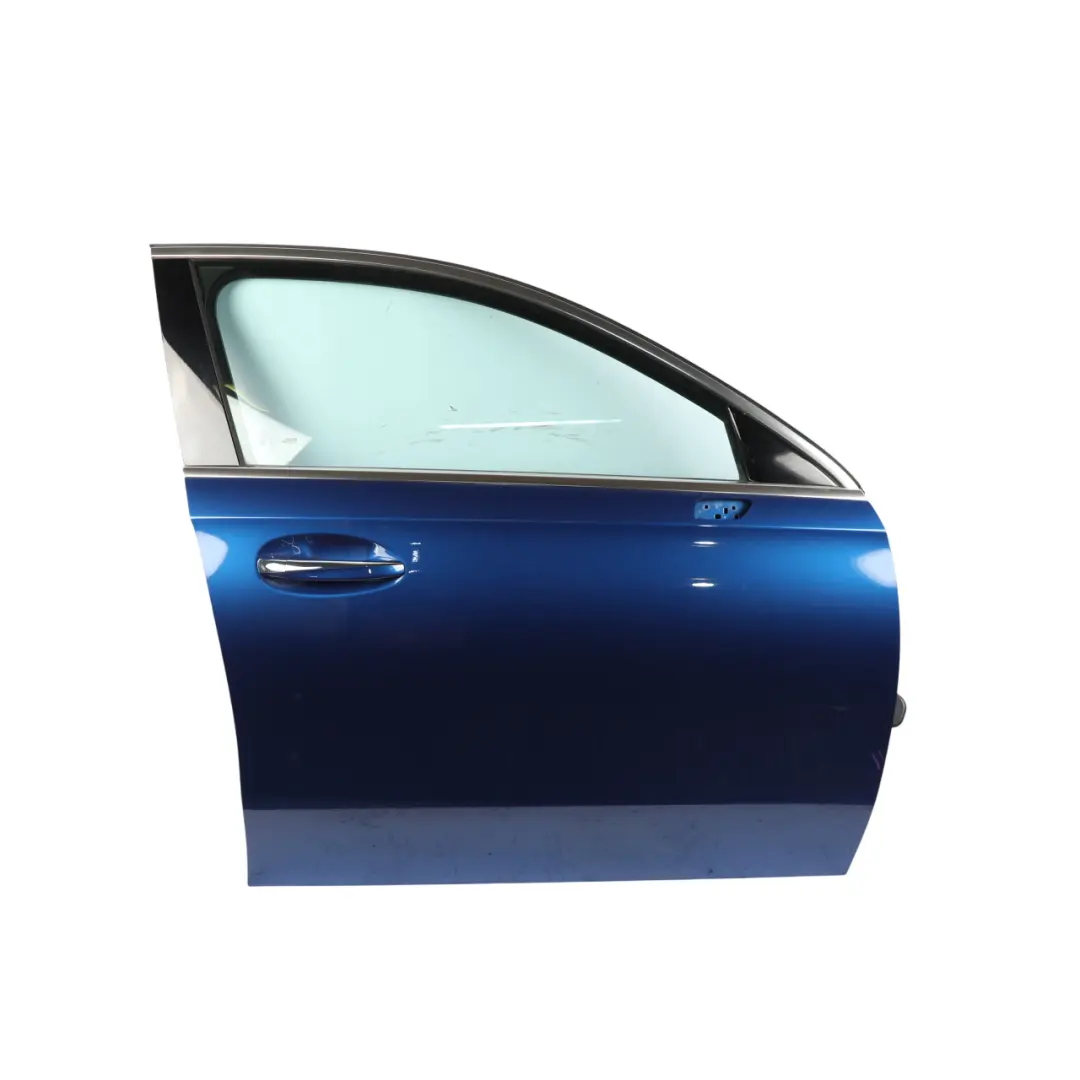 Door Front Right O/S A-Class Spectral Blue Metallic - 970 to Mercedes W177 with Part number A1777206205 Mercedes W177 Door Front Right O/S A-Class Spectral Blue Metallic - 970 - SKU A1777206205-SPEC - Part number A1777206205