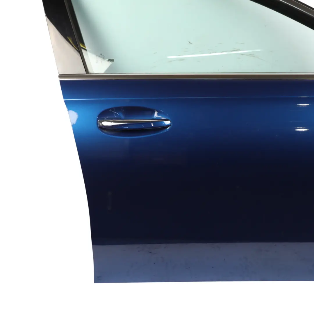 Mercedes W177 Door Front Right O/S A-Class Spectral Blue Metallic - 970 - SKU A1777206205-SPEC - Part number A1777206205
