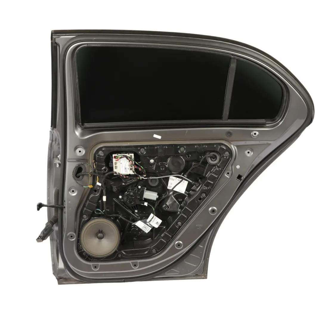 Door Rear Right O/S A-Class Mountain Grey Metallic - 787 to Mercedes W177 with Part number A1777301400 Mercedes W177 Door Rear Right O/S A-Class Mountain Grey Metallic - 787 - SKU A1777301400-MG - Part number A1777301400