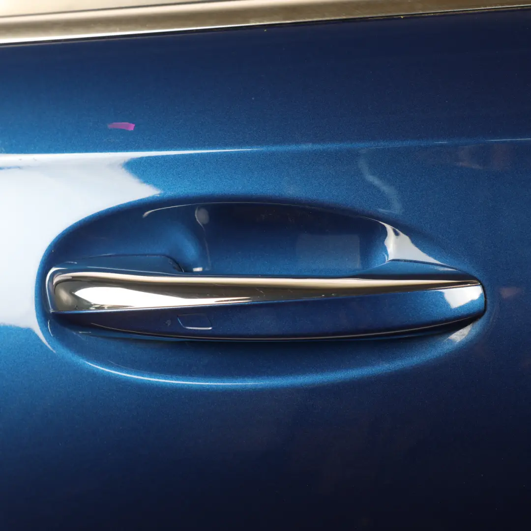 Door Rear Right O/S A-Class Spectral Blue Metallic - 970 to Mercedes W177 with Part number A1777301400 Mercedes W177 Door Rear Right O/S A-Class Spectral Blue Metallic - 970 - SKU A1777301400-SPEC - Part number A1777301400
