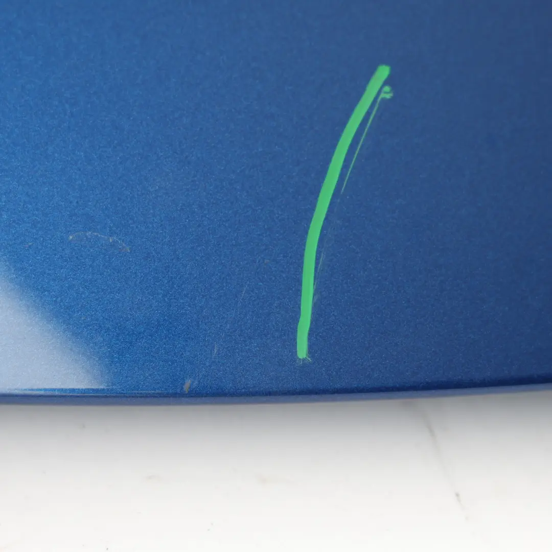 Mercedes W177 Trunk Tailgate Rear Spoiler Panel Spectral Blue Metallic - 970 - SKU A1777902600-SPEC - Part number A1777902600