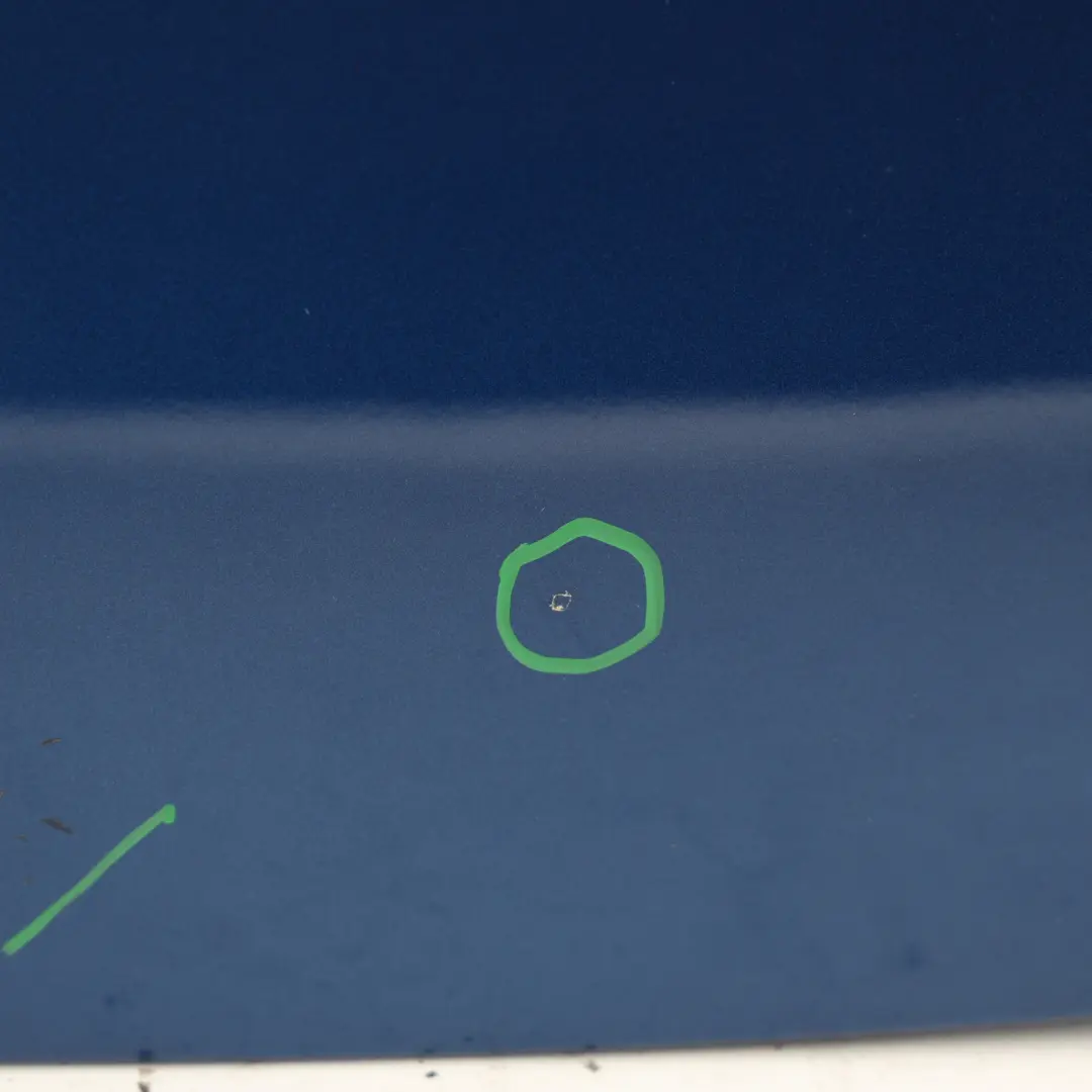 Mercedes W177 Trunk Tailgate Rear Spoiler Panel Spectral Blue Metallic - 970 - SKU A1777902600-SPEC - Part number A1777902600