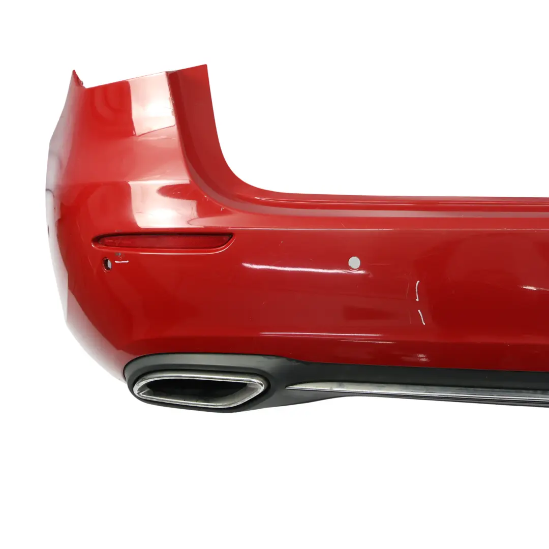 Zderzak Tylny Sport Jupiter Red Czerwony - 589 do Mercedes W177 o numerze A1778805400 Mercedes W177 Zderzak Tylny Sport Jupiter Red Czerwony - 589 - SKU A1778805400-JUR - Numer Części A1778805400