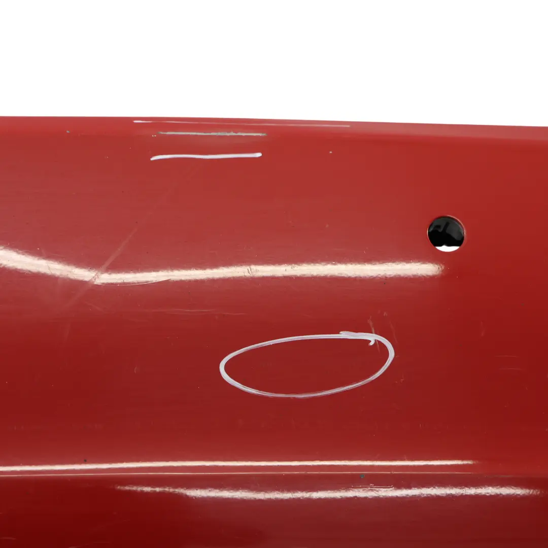 Bumper Rear Sport Trim Panel Covering Jupiter Red - 589 to Mercedes W177 with Part number A1778805400 Mercedes W177 Bumper Rear Sport Trim Panel Covering Jupiter Red - 589 - SKU A1778805400-JUR - Part number A1778805400