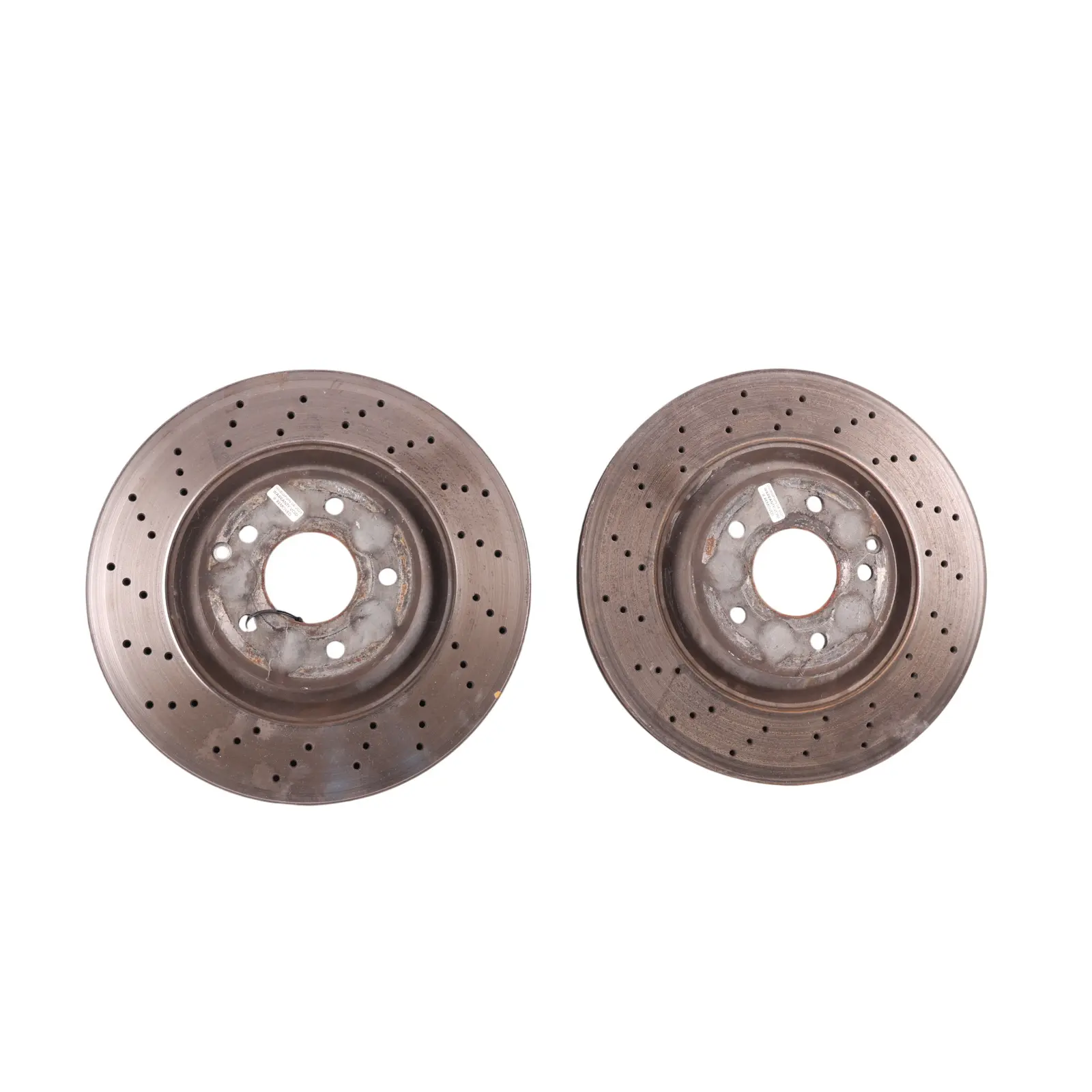 Mercedes R171 W203 W209 Front Brake Disc Plate Left Right N/O/S Set A2034211312