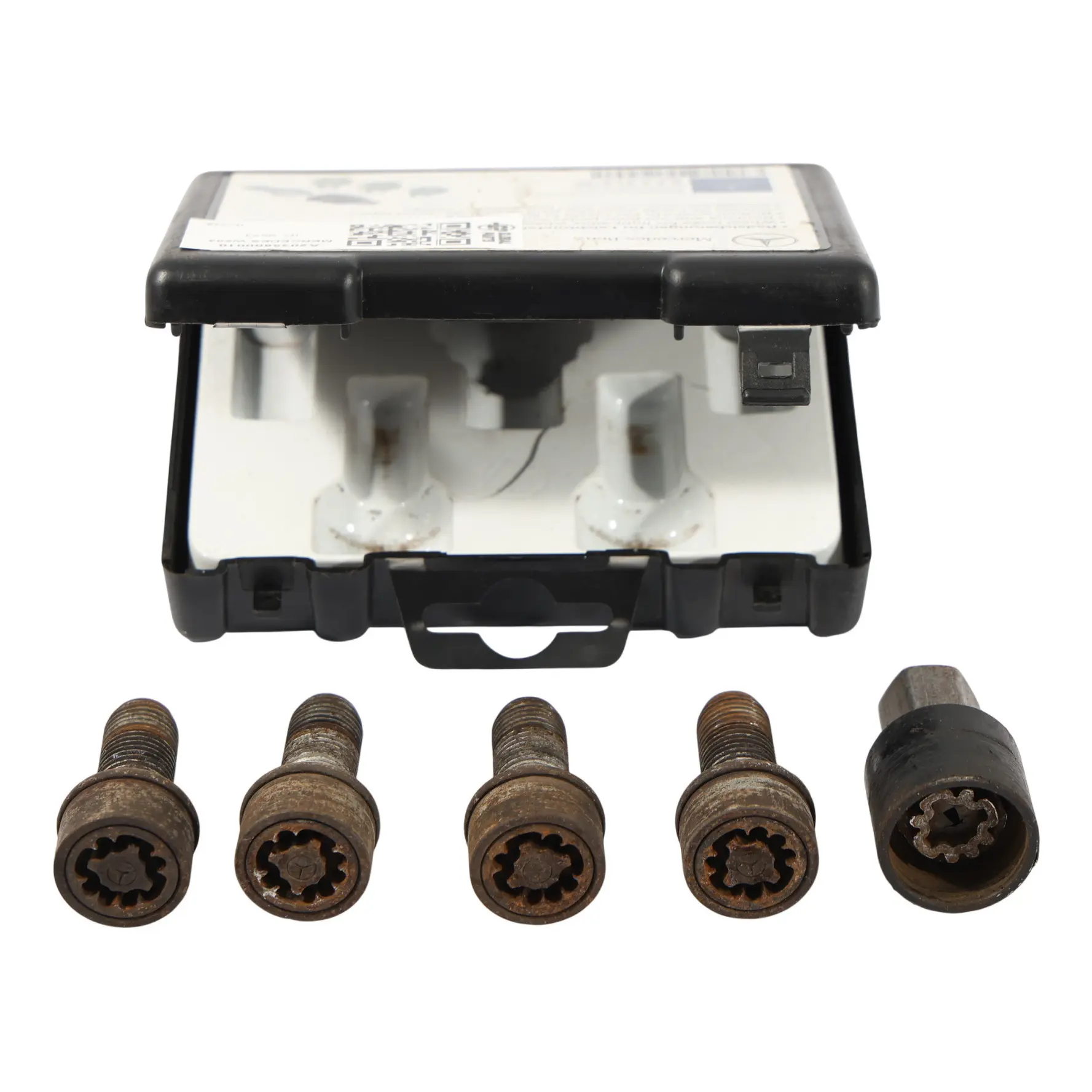 Mercedes-Benz C CLK Klasse W203 C209 Radschrauben Vorne Hinten Set A2035800010