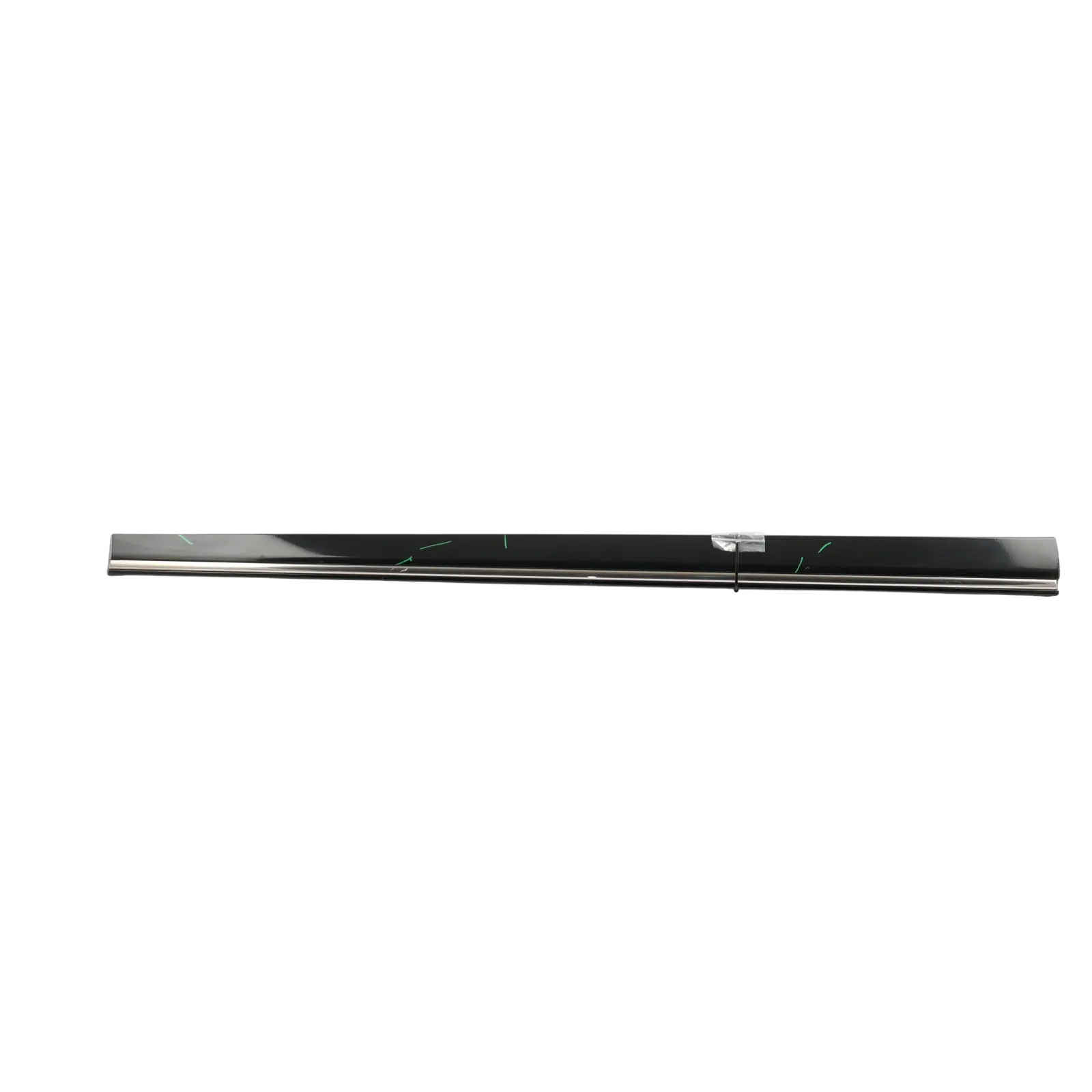 Mercedes W203 Door Moulding Front Right O/S Trim Strip Obsidian Black - 197