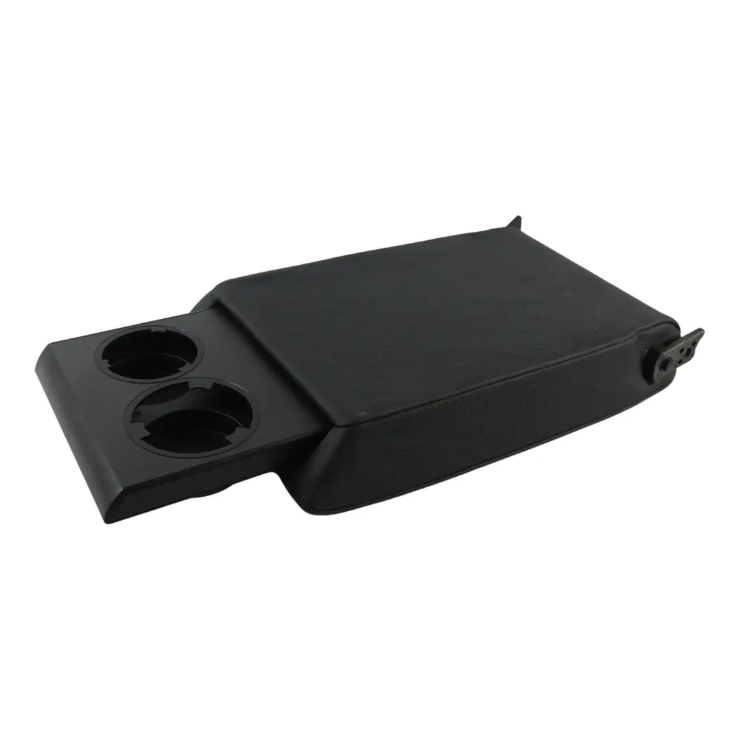 Sofa Bench Arm Rest Cup Holder Leather Black to Mercedes W203 Rear Seat with Part number A2039701630 Mercedes W203 Rear Seat Sofa Bench Arm Rest Cup Holder Leather Black - SKU A2039701630 - Part number A2039701630