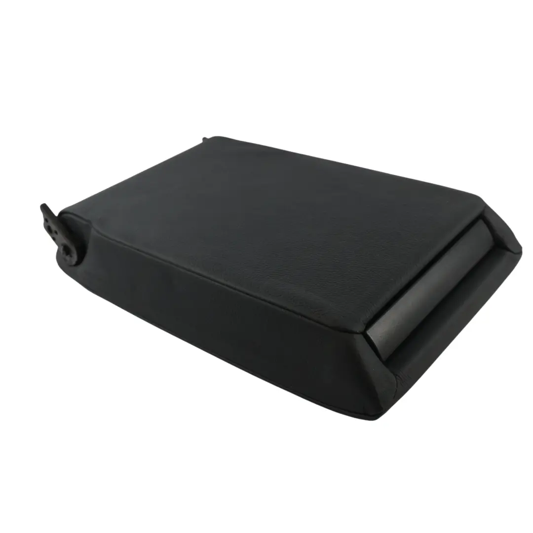 Mercedes W203 Rear Seat Sofa Bench Arm Rest Cup Holder Leather Black - SKU A2039701630 - Part number A2039701630