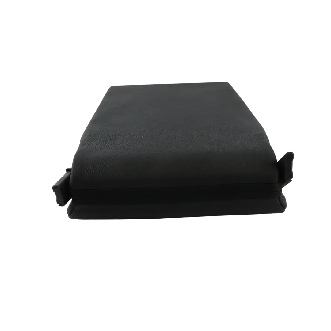 Mercedes W203 Reposabrazos Asiento Trasero Portavasos Cuero Negro - SKU A2039701630 - Número de pieza A2039701630