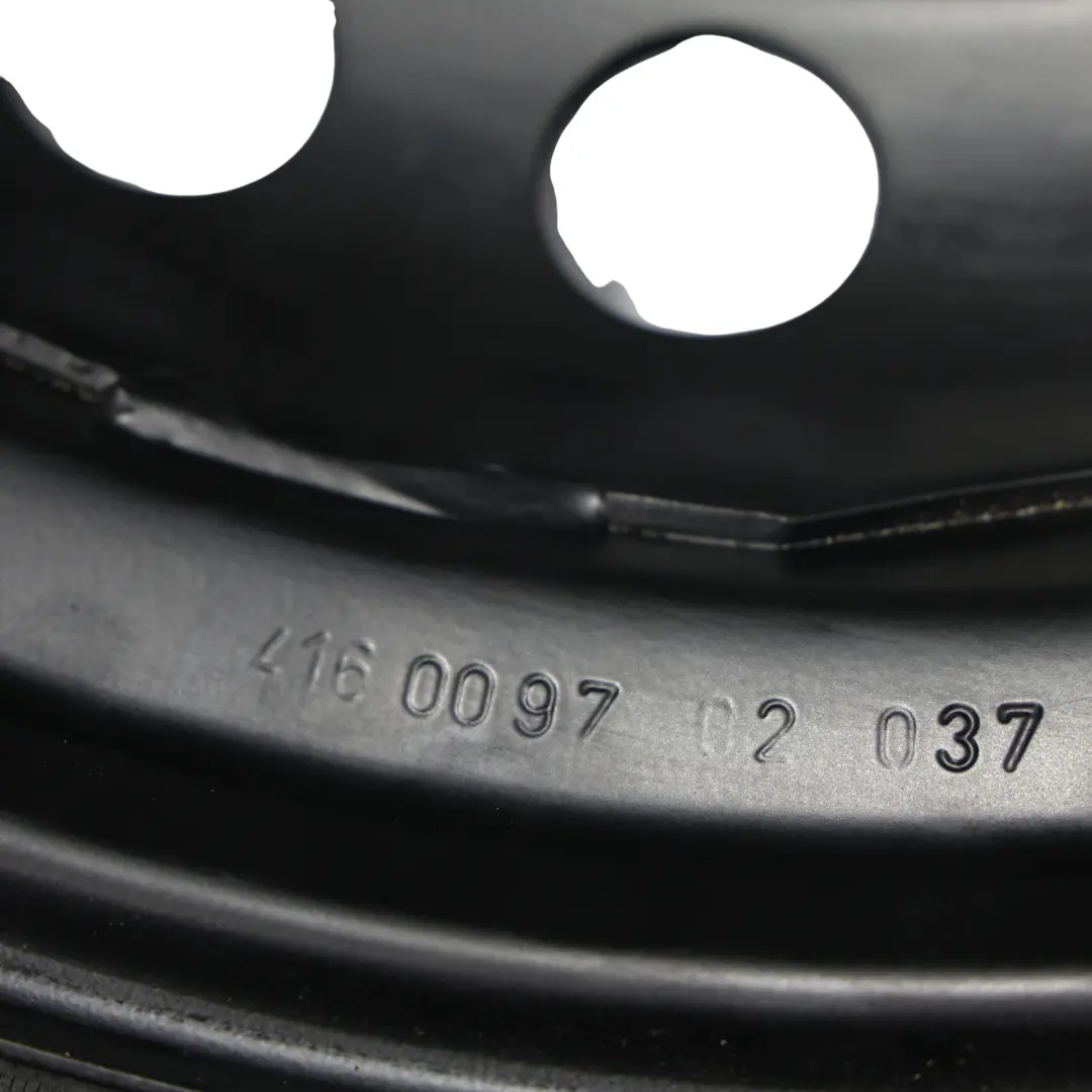Rueda Repuesto Acero Neumático Goodyear para Mercedes S204 W204 C207 con número de pieza A2044000302 Mercedes S204 W204 C207 Rueda Repuesto Acero Neumático Goodyear - SKU A2044000302-5 - Número de pieza A2044000302