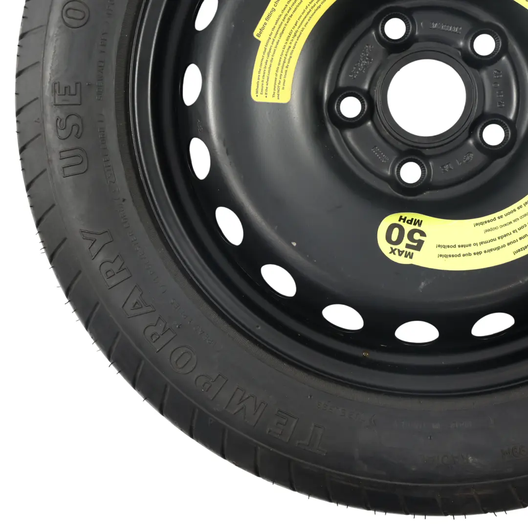 Mercedes S204 W204 C207 Koło Zapasowe Stalowe Goodyear 125/85 - SKU A2044000302-5 - Numer Części A2044000302