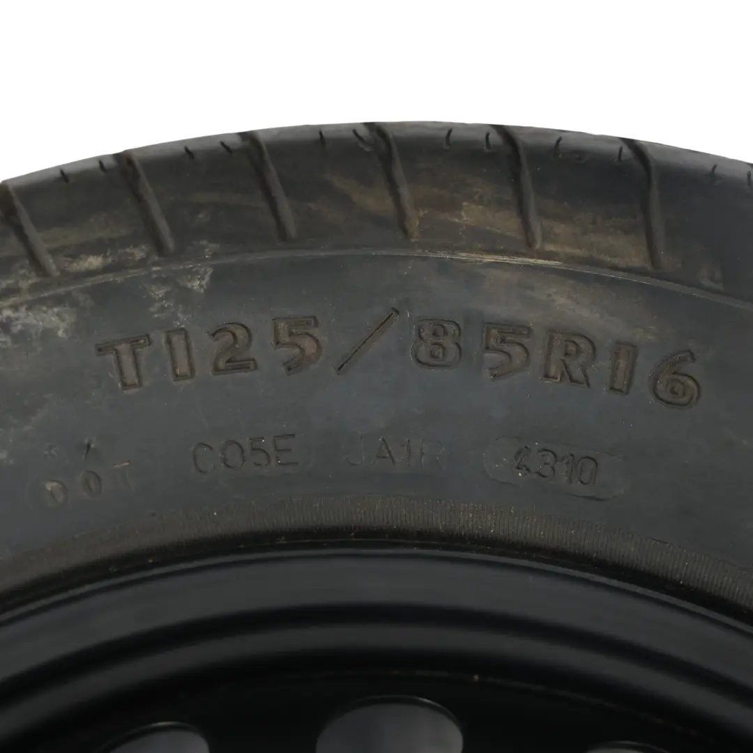 Mercedes S204 W204 C207 Roue de Secours Acier Pneu Goodyear 125/85 - SKU A2044000302-5 - Numéro de pièce A2044000302