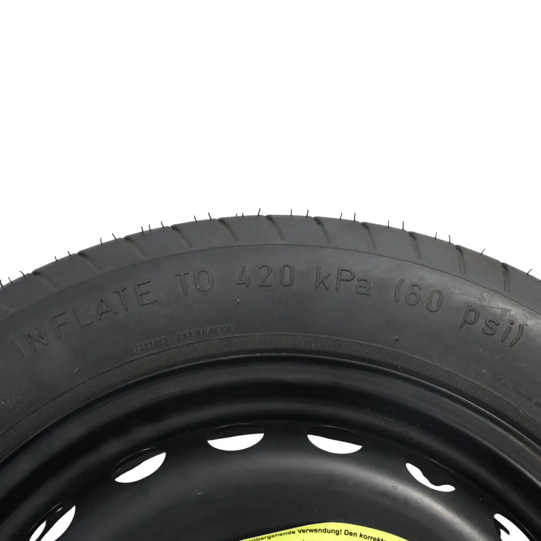 Koło Zapasowe Stalowe Goodyear 125/85 do Mercedes S204 W204 C207 o numerze A2044000302 Mercedes S204 W204 C207 Koło Zapasowe Stalowe Goodyear 125/85 - SKU A2044000302-5 - Numer Części A2044000302