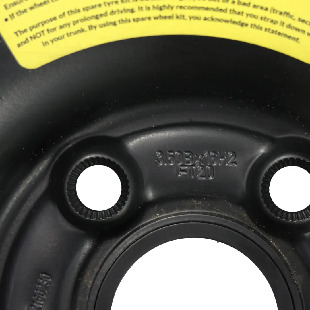 Mercedes S204 W204 C207 Spare Wheel Steel Tyre Goodyear 125/85 - SKU A2044000302-5 - Part number A2044000302