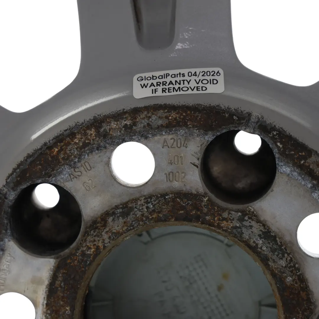 Mercedes W204 Silver Alloy Wheel Rim 7 Spoke 16" 6J ET:39 - SKU A2044011002-3 - Part number A2044011002