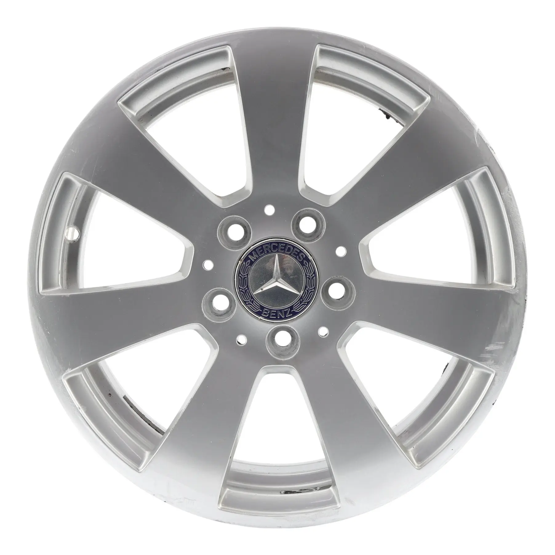 Mercedes W204 Silver Alloy Wheel Rim 7 Spoke 16" 6J ET:39 A2044011002