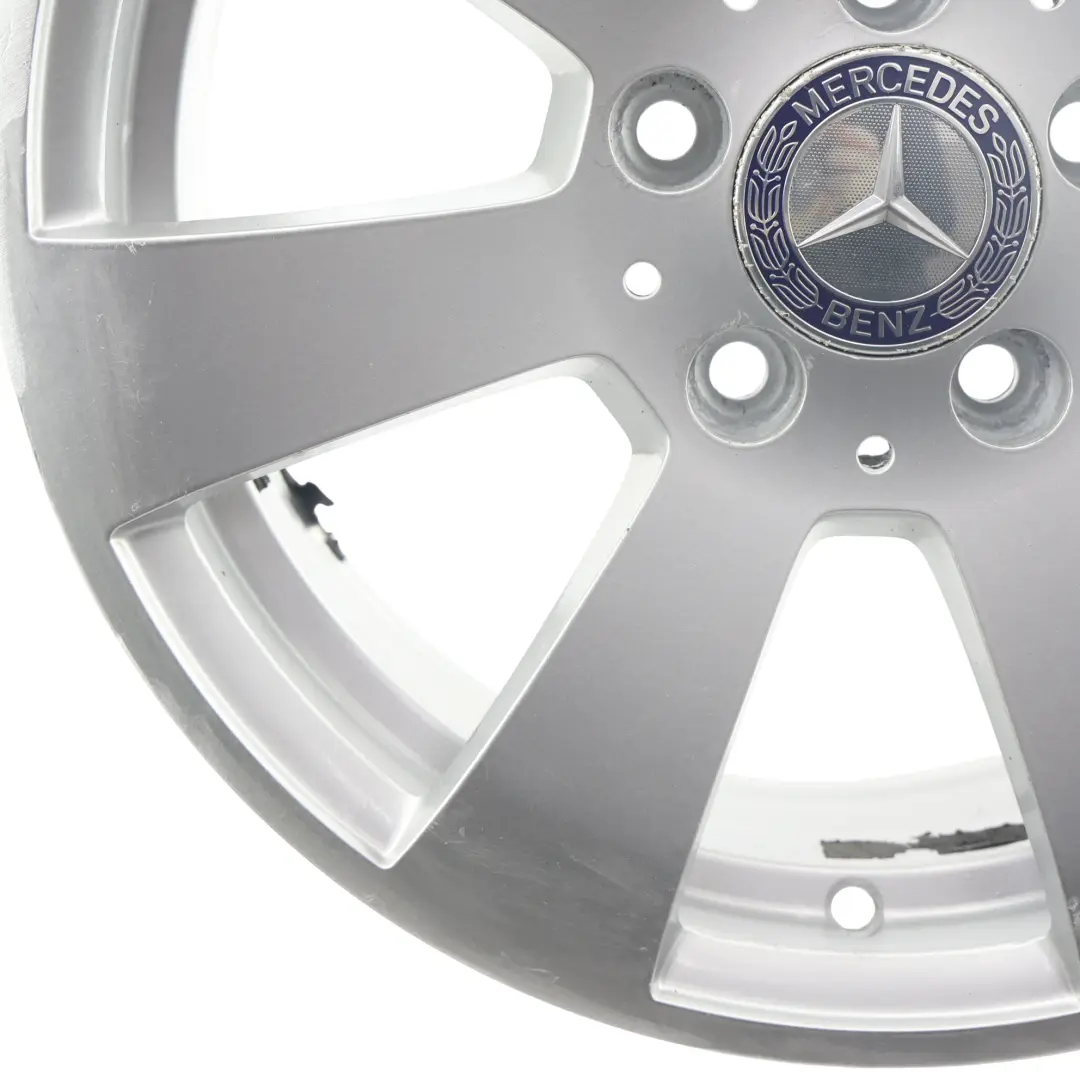Mercedes W204 Cerchio In Lega Argento 7 Fori 16" ET:43 7J - SKU A2044011102-1 - Numero di parte A2044011102