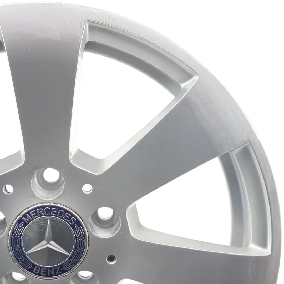 Mercedes W204 Cerchio In Lega Argento 7 Fori 16" ET:43 7J - SKU A2044011102-1 - Numero di parte A2044011102