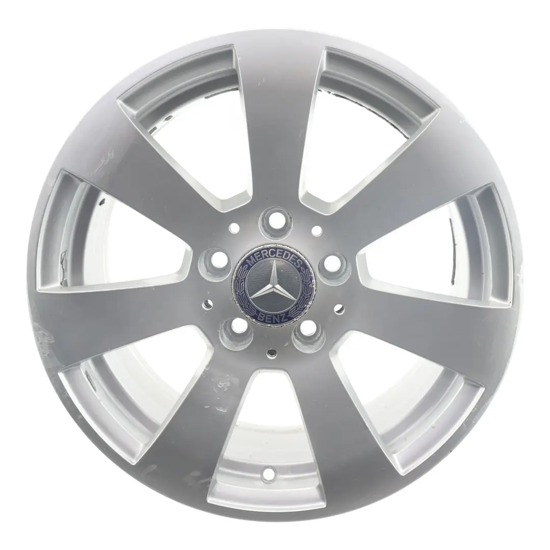 Mercedes W204 Silver 7 Hole Alloy Wheel Rim 16" ET:43 7J - SKU A2044011102-10 - Part number A2044011102