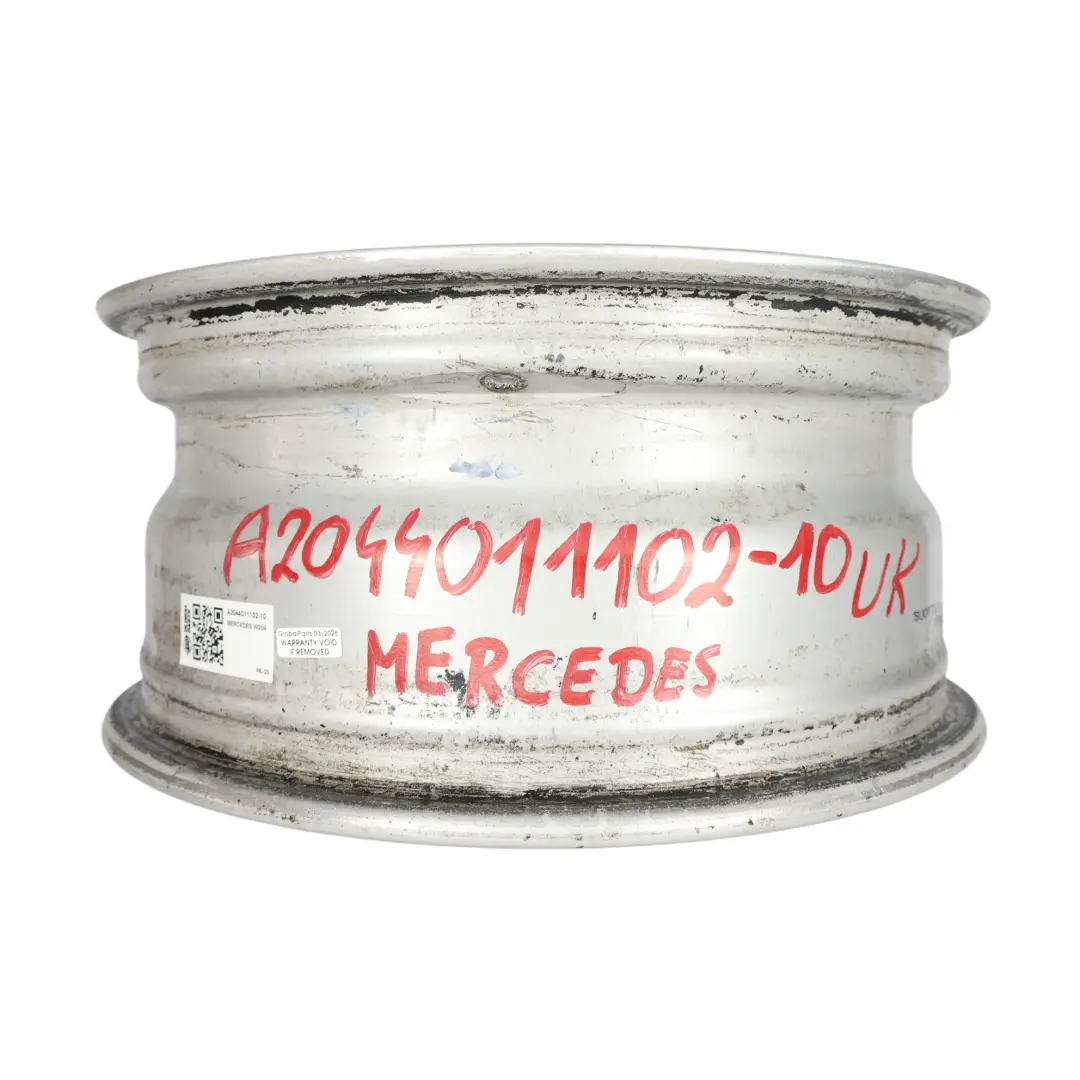 Mercedes W204 Silver 7 Hole Alloy Wheel Rim 16" ET:43 7J - SKU A2044011102-10 - Part number A2044011102