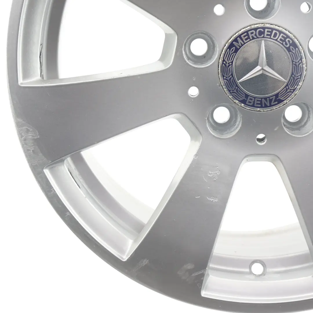 Mercedes W204 Silver 7 Hole Alloy Wheel Rim 16" ET:43 7J - SKU A2044011102-10 - Part number A2044011102