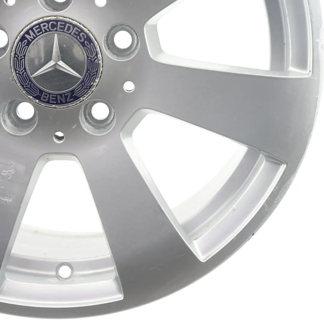 Mercedes W204 Silver 7 Hole Alloy Wheel Rim 16" ET:43 7J - SKU A2044011102-10 - Part number A2044011102