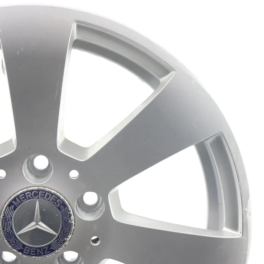 Hole Alloy Wheel Rim 16" ET:43 7J to Mercedes W204 Silver 7 with Part number A2044011102 Mercedes W204 Silver 7 Hole Alloy Wheel Rim 16" ET:43 7J - SKU A2044011102-10 - Part number A2044011102