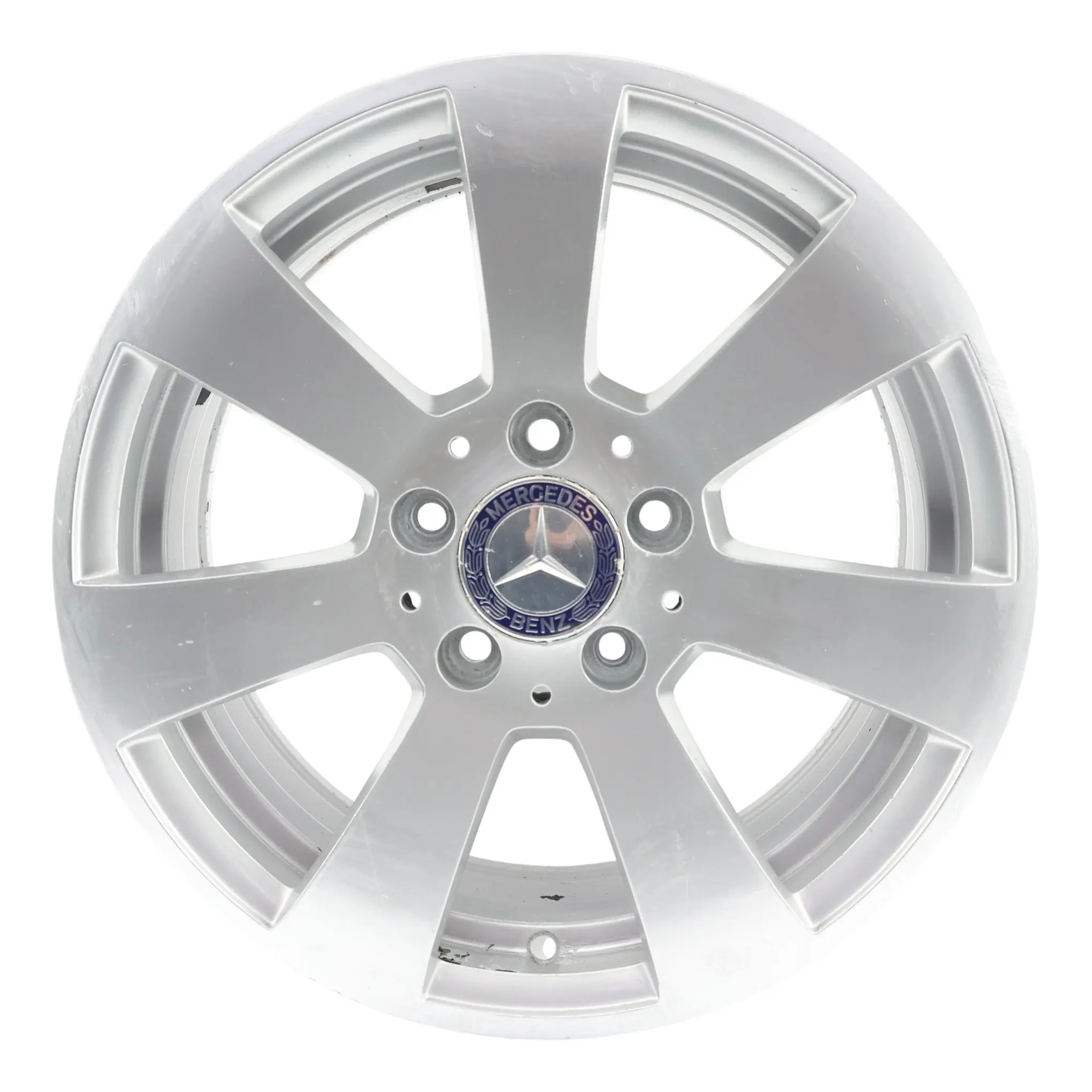 Mercedes W204 Alloy Rim 7 Hole Wheel 16" ET:43 7J Silver A2044011102
