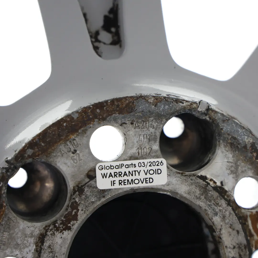 Mercedes W204 Alloy Rim 7 Hole Wheel 16" ET:43 7J Silver - SKU A2044011102-11 - Part number A2044011102