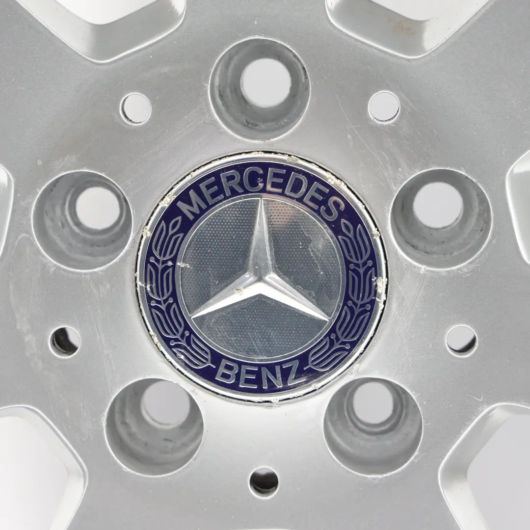 Mercedes W204 Alloy Rim 7 Hole Wheel 16" ET:43 7J Silver - SKU A2044011102-11 - Part number A2044011102