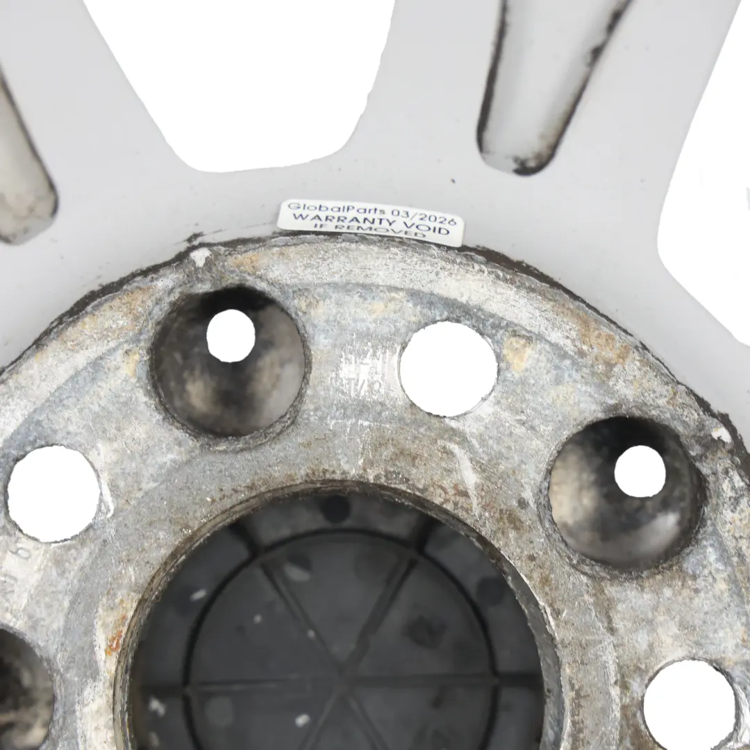 Mercedes W204 Argento 7 Fori Cerchio In Lega 16" ET:43 7J - SKU A2044011102-2 - Numero di parte A2044011102