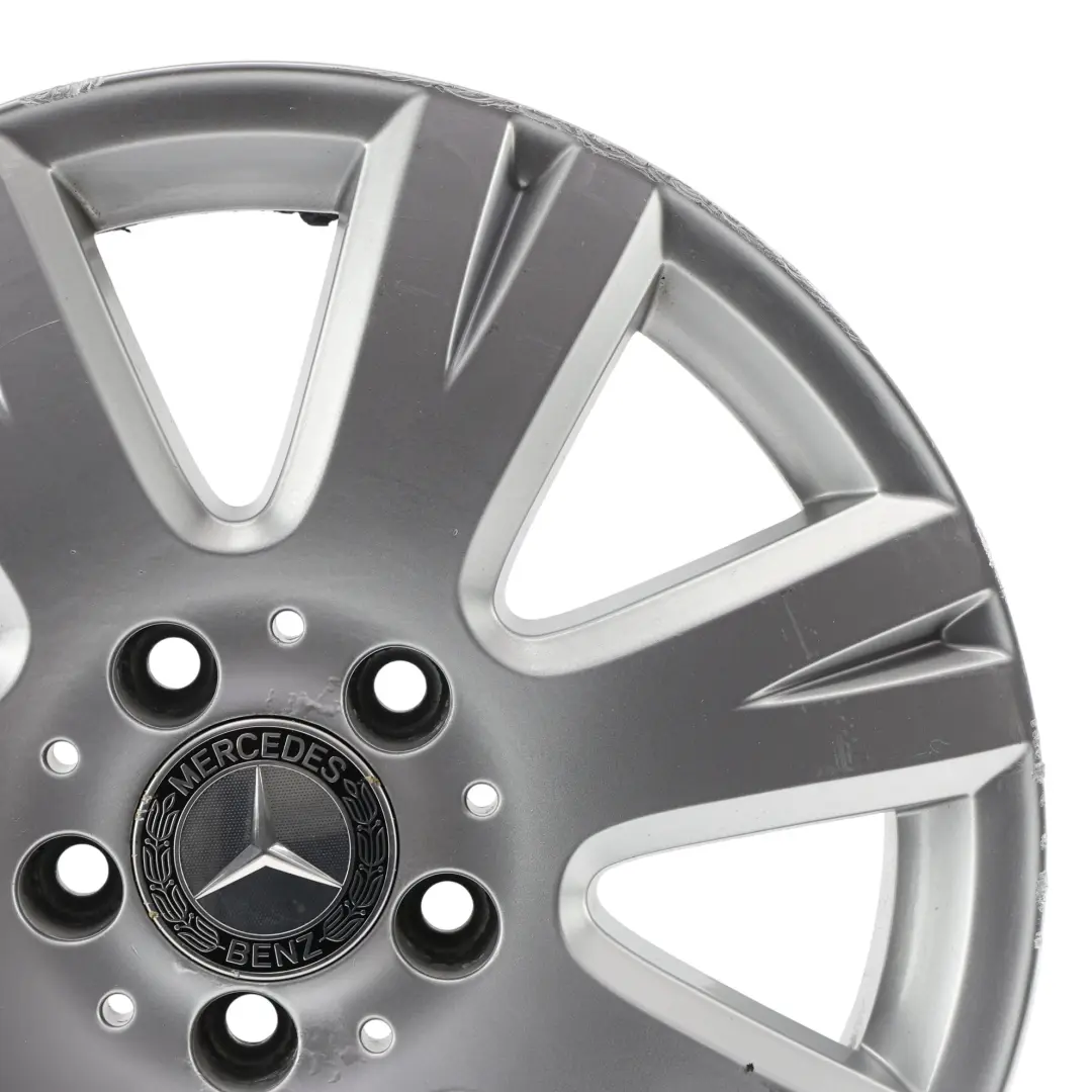  Cerchio Mercedes W204 7 fori disco lega 16" 7J ET:43 - SKU A2044012602-1 - Numero di parte A2044012602