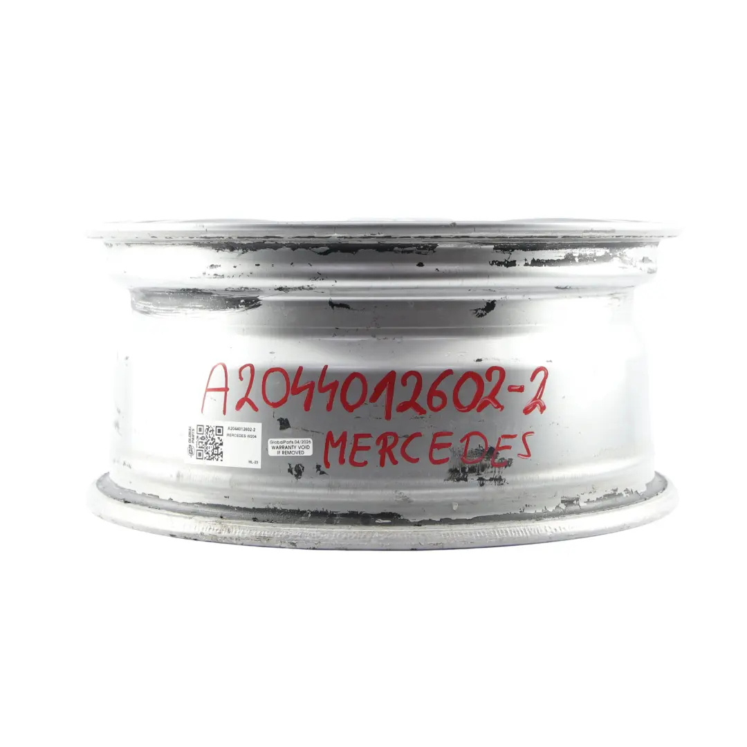Rim Mercedes W204 7 Hole Disc Alloy 16" 7J ET:43 to Wheel with Part number A2044012602 Wheel Rim Mercedes W204 7 Hole Disc Alloy 16" 7J ET:43 - SKU A2044012602-2 - Part number A2044012602