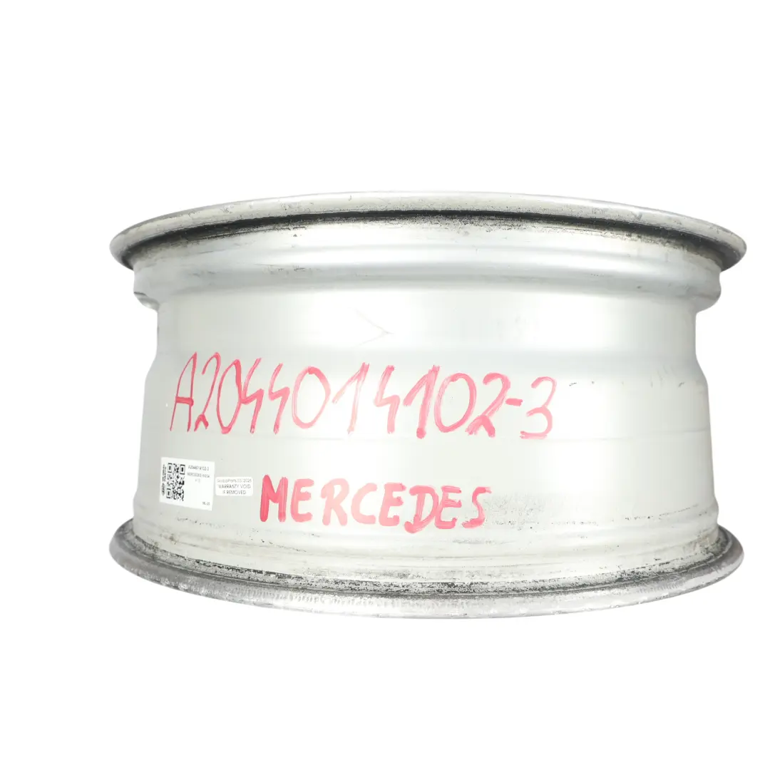 Mercedes W204 AMG Roue avant argentée Jante en alliage 18" ET:50 8J - SKU A2044014102-3 - Numéro de pièce A2044014102