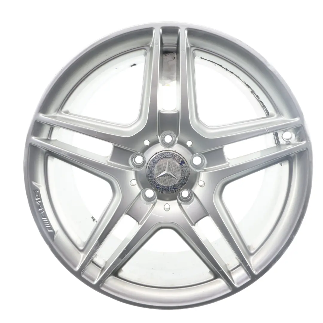 Mercedes W204 AMG Felga Aluminiowa Srebrna Przód 18" ET:50 8J - SKU A2044014102-4 - Numer Części A2044014102